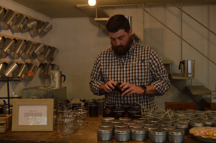 Miles Welby a Candle Company opens downtown